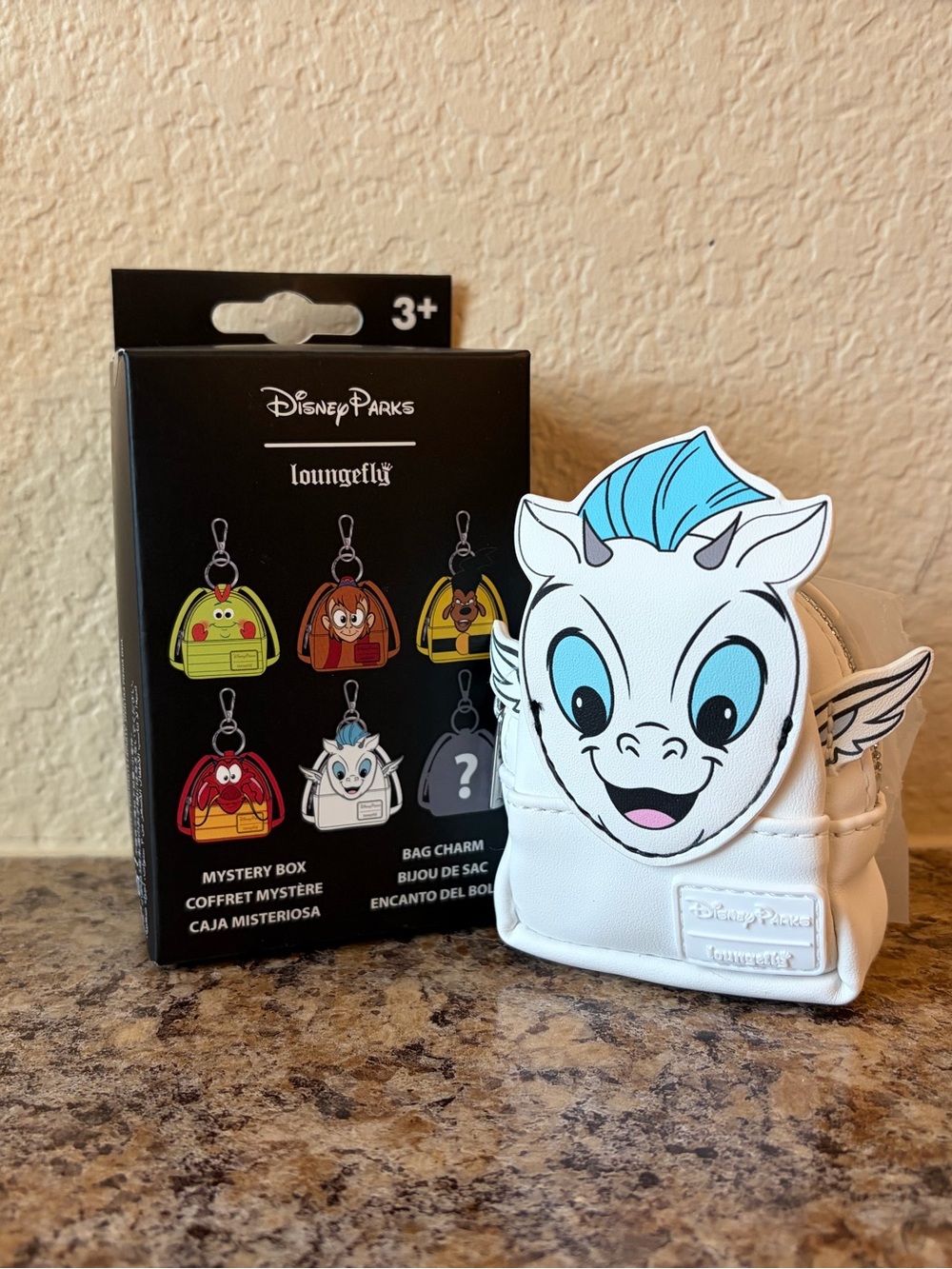 🩵LF Disney Parks 90’s Characters Pegasus Mini Backpack Bag Charm